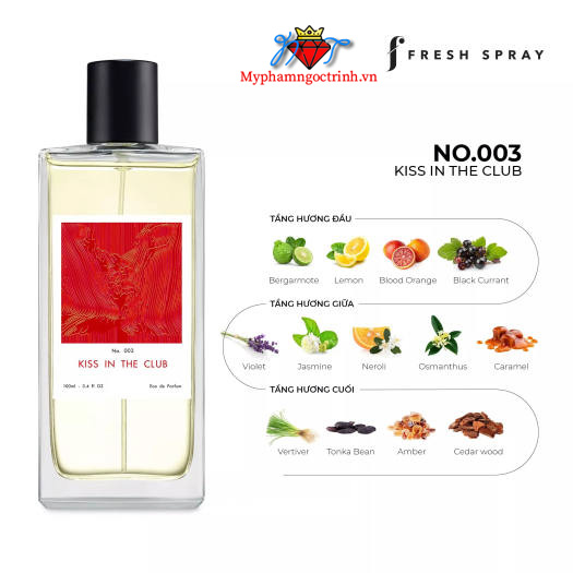 F Fresh spray 3 tầng lưu hương