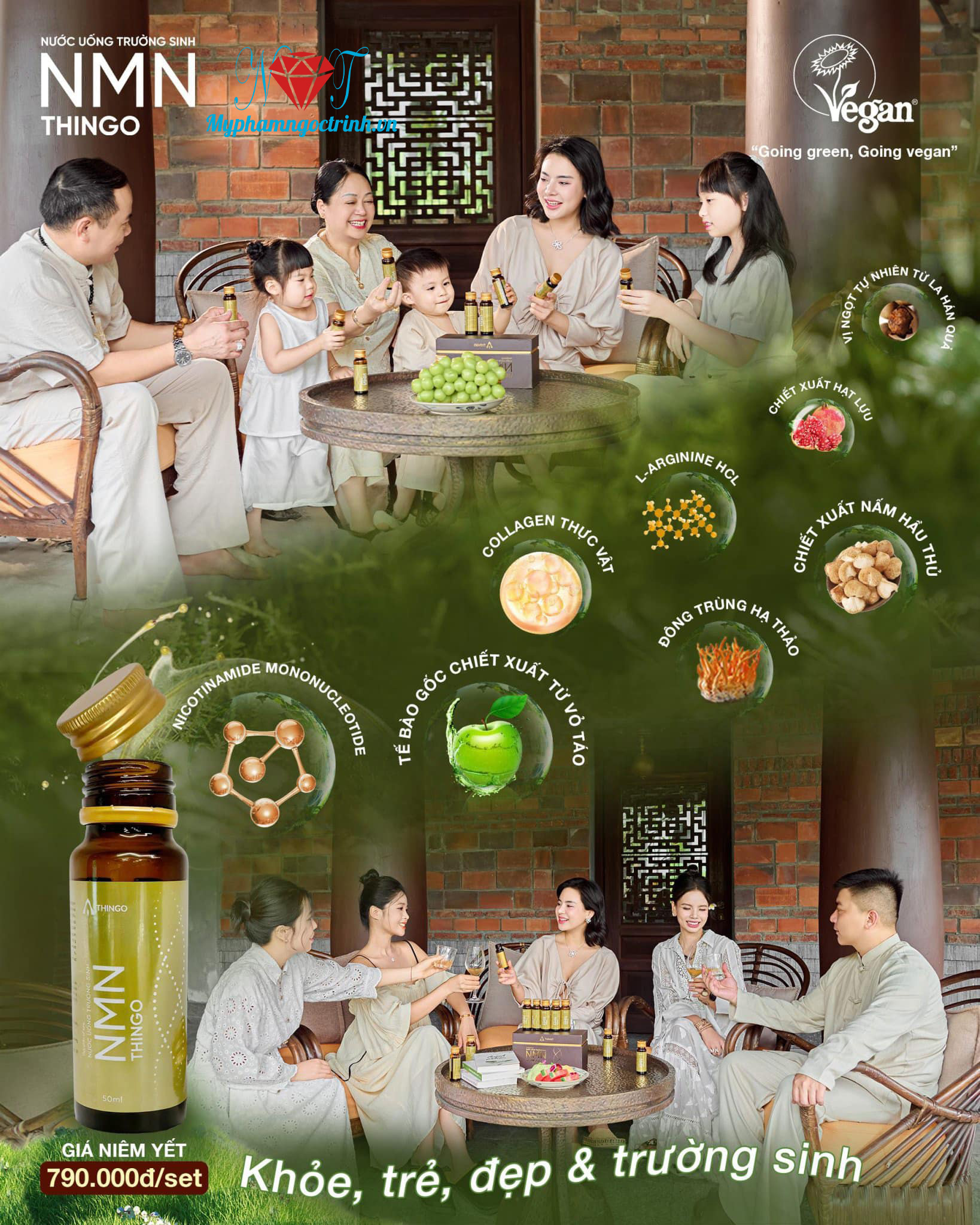 NMN THINGO - MÓN QUÀ DÀNH CHO SỨC KHOẺ & TUỔI THỌ CỦA NGƯỜI VIỆT