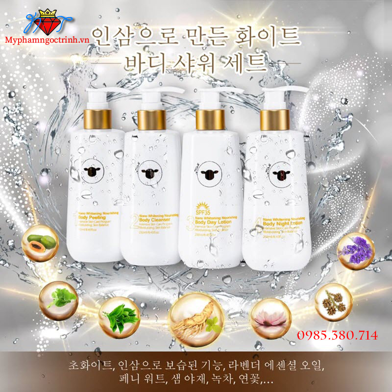thành phần bộ tắm trắng SK8 Hàn Quốc