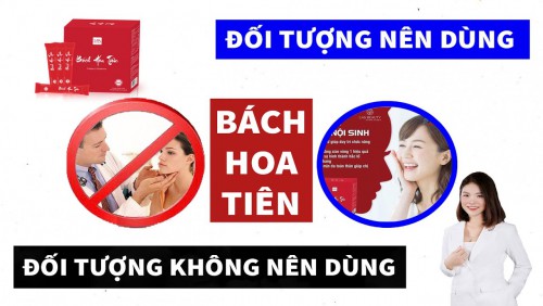 Bách hoa tiên đối tượng nên sử dụng và đối tượng không nên sử dụng bách hoa tiên