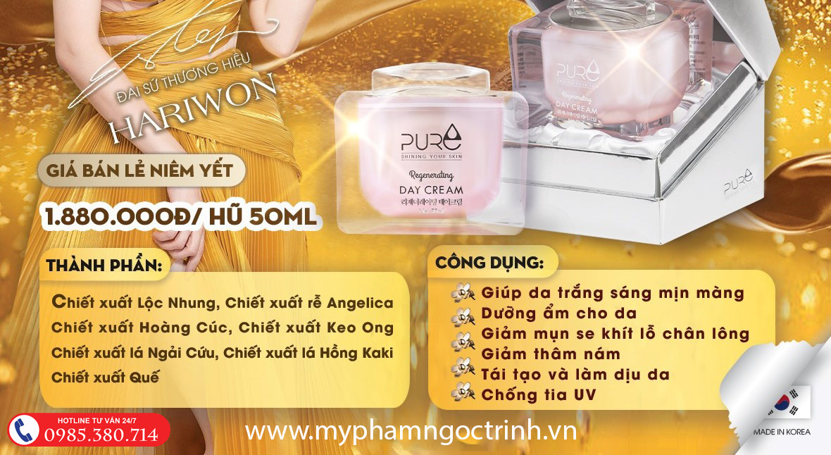 Kem lộc nhung pure giá bao nhiêu