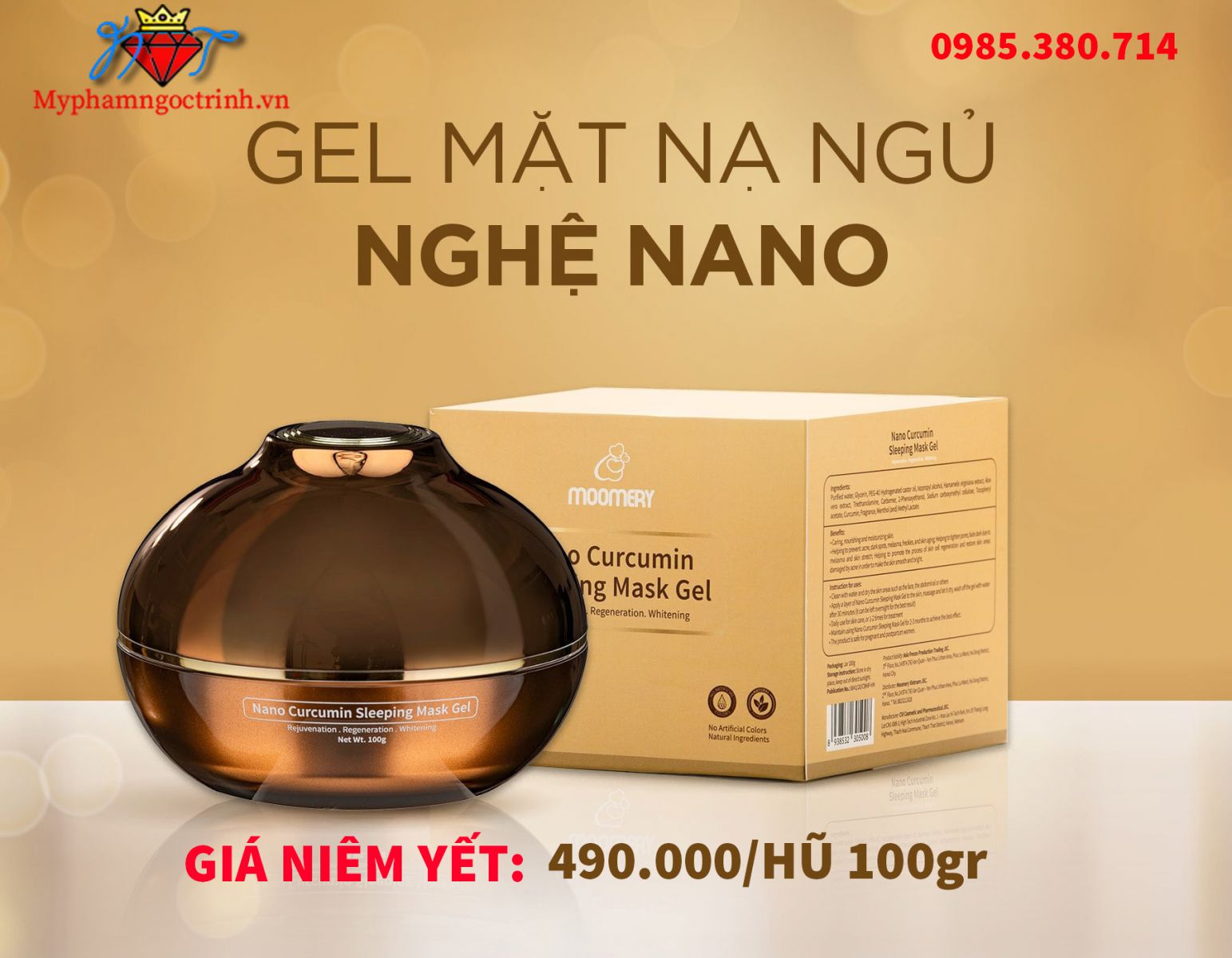 mặt nạ ngủ moomery giá bao nhiêu