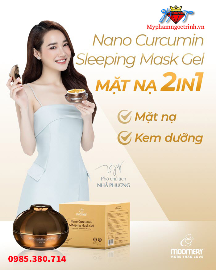 Mặt nạ nhã phương - mặt nạ ngủ moomery mua ở đâu chính hãng