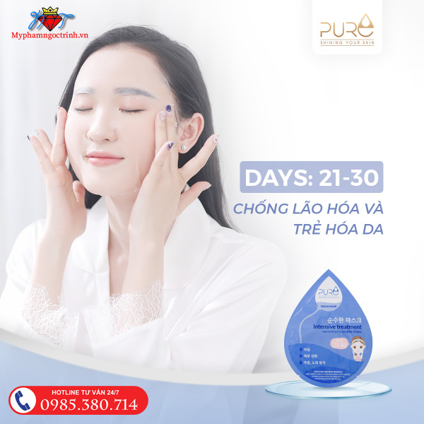 Mặt nạ Pure Facial Mask Intensive Treatment Days 21-30