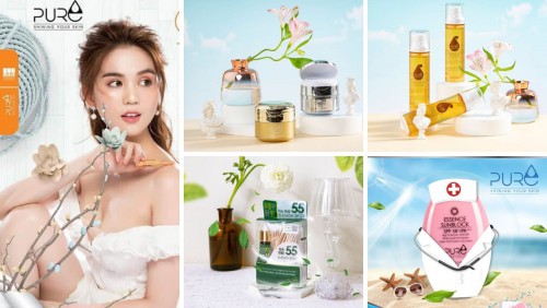 Bộ mỹ phẩm Pure hàn Quốc gồm những sản phẩm gì, tác dụng của từng sản phẩm trong bộ mỹ phẩm Pure