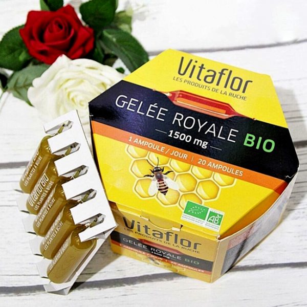 Sữa ong chúa Vitaflor Gelee Royale Bio 1500mg