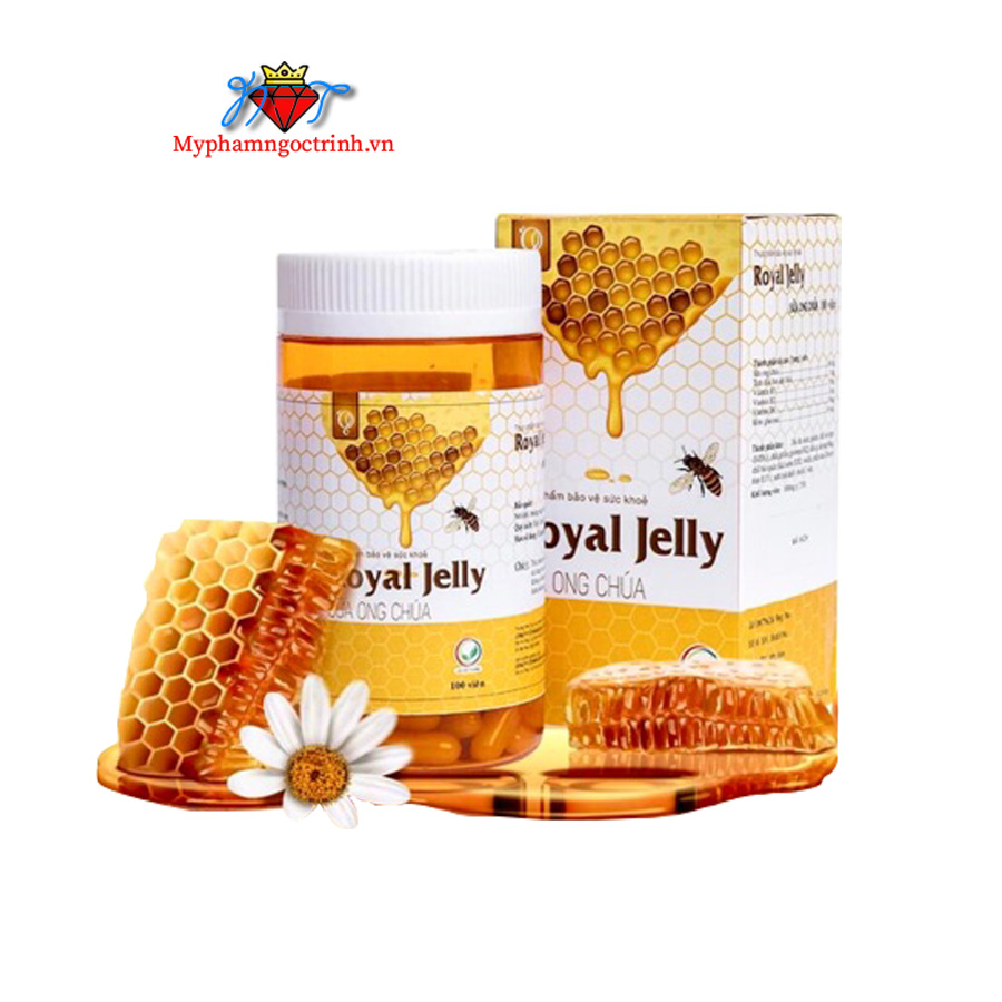 Sữa ong chúa schon - Sữa ong chúa Ngọc Trinh royal jelly 100 viên
