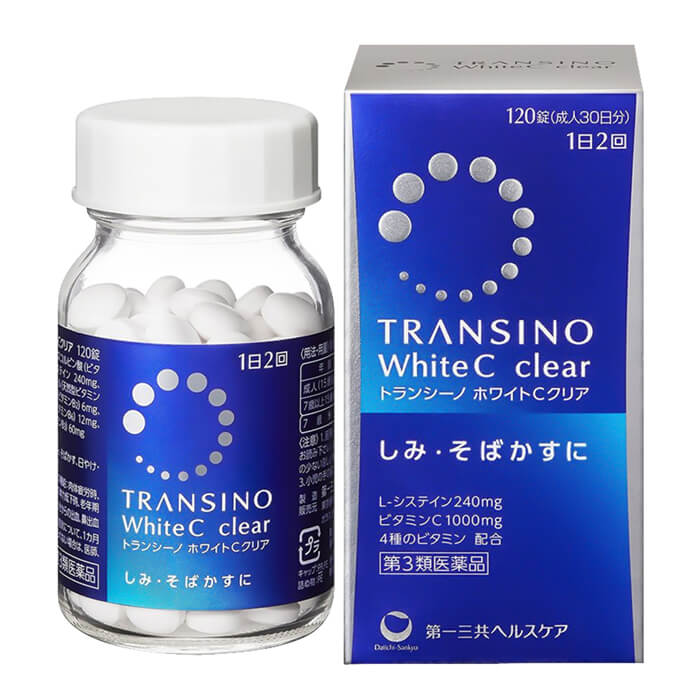 viên uống trắng da transino