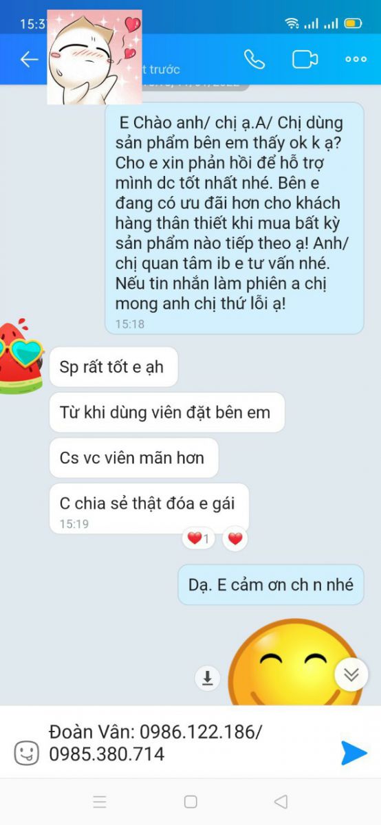 Review viên đặt Yoni