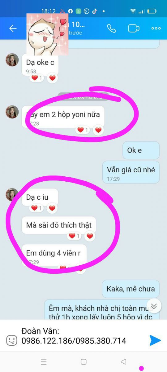 Review viên đặt Yoni